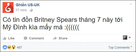 Fan Viet mat ngu vi tin don Britney Spears sap den Viet Nam - Anh 1