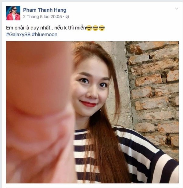 Rộ tin Hồ Ngọc Hà làm giám khảo Next Top Model, Thanh Hằng đăng ngay status 'đá đểu' : Em phải là duy nhất, không thì miễn?