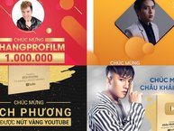 Tính tới hiện tại, câu lạc bộ ca sĩ Việt nhận được nút Vàng Youtube mới chỉ có 6 thành viên nhưng 4 tháng đầu năm 2019 đã chiếm quá nửa