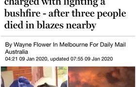 Cháy rừng ở Úc, nguyên nhân đến từ 1 người gốc Việt