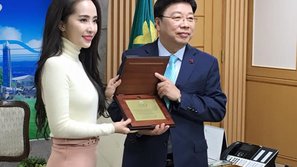 Quỳnh Nga là Đại sứ Du lịch Y tế của Daejeon (Hàn Quốc)