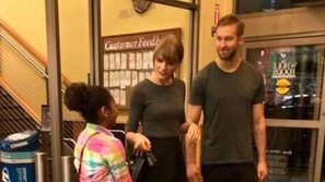 Taylor Swift và Calvin Harris lộ ảnh mặc đồ đôi đi hẹn hò