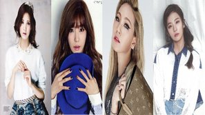 Seohyun, Tiffany, CL và Seulgi đọ sắc trên tạp chí