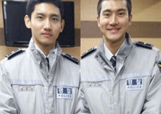 Changmin và Choi Siwon cực phong độ trong trang phục sĩ quan quân đội