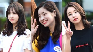 TWICE xinh đẹp rạng ngời, đọ sắc cùng loạt mỹ nữ Kpop trên đường đến Music Bank