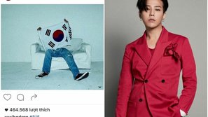 G-Dragon bị fan Nhật phản ứng dữ dội vì đăng hình ảnh cờ Hàn Quốc lên Instagram