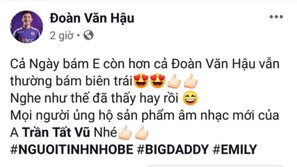 ‘Vui miệng’ nhắc tên Đoàn Văn Hậu trong MV, vợ chồng Big Daddy ngỡ ngàng trước phản ứng quá khích của netizen Việt