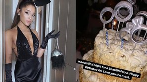Ariana Grande được bố mẹ tổ chức tiệc sinh nhật cực đáng yêu, còn được tặng bánh kem siêu đặc biệt