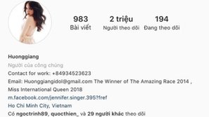 Danh hiệu Hoa hậu đầu tiên có 'triệu follow trên Instagram' vừa điểm mặt chỉ tên một nhân vật đình đám và người đó chính là...