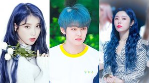 Idol Hàn và những mái tóc xanh dương nổi bật, gây sốt cộng đồng fan Kpop trong thời gian gần đây