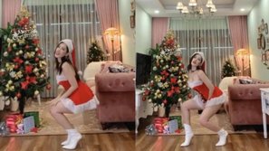 Cosplay ‘bà’ Noel cực sexy trên nền nhạc Jingle Bell, Chi Pu không ngờ netizen Việt lại chỉ trích vô cùng dữ dội và nguyên nhân là...