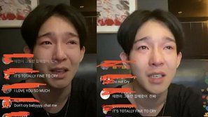 Nam Taehyun khóc nức nở trên Instagram, có vẻ như tình trạng tâm lý của anh chàng ngày càng tồi tệ