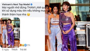 Gọi trang phục tím toàn thân của Jihyo (TWICE) là 'thảm họa', V-ONCE yêu cầu fanpage Vietnam's Next Top Model công khai xin lỗi