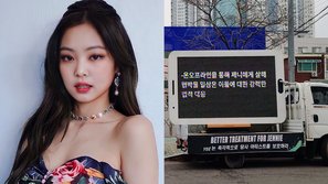 Fan đòi quyền lợi cho Jennie (BLACKPINK), gửi tận hai chiếc xe tải đến YG khiến truyền thông Hàn chú ý