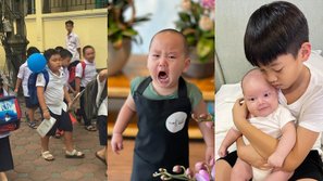 Netizen tìm ra 3 nhóc tì được 'thần giải trí nhập' của Vbiz: tương lai có cậu nhóc còn soán ngôi bố là danh hài