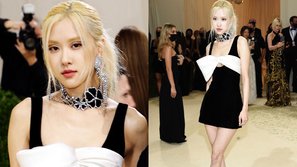 Netizen đánh giá màn xuất hiện của Rosé (BLACKPINK) tại Met Gala 2021: Visual đẹp miễn chê nhưng outfit lại gây thất vọng tràn trề