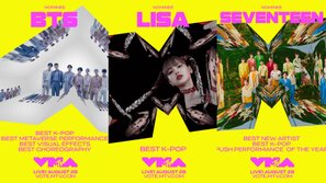 Đề cử lễ trao giải VMAs 2022: Lisa (BLACKPINK) làm nên lịch sử, BTS - SEVENTEEN so kè số lượng hạng mục