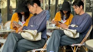 Bất ngờ: Loạt hình ảnh đang phát tán trên mạng xã hội được cho là Kim Woo Bin và Shin Min Ah hẹn hò tại Paris