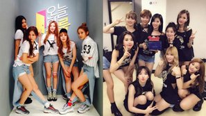 Xem những hình ảnh này, còn ai dám nói TWICE và Red Velvet là "kình địch không đội trời chung"?