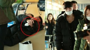 Lay (EXO) lại khiến fan lo lắng vì xuất hiện với dáng vẻ mệt mỏi tại sân bay