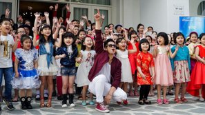 Trọng Hiếu quậy tưng cùng dàn thí sinh sơ tuyển Vietnam Idol Kids 2017