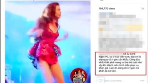 Đoạn clip biểu diễn của Hồ Ngọc Hà cư dân mạng Thái Lan chế giễu, fan bức xúc lên tiếng