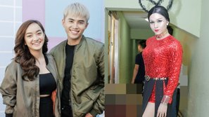 Liên tục phủ nhận nghi vấn tình cảm, Will và Kaity Nguyễn lại diện đồ đôi đến cổ vũ Jun Phạm