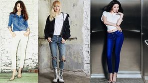 10 nữ sao Hàn hấp dẫn nhất khi mặc quần Jeans