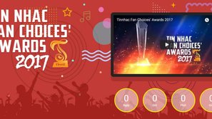 Chủ nhân Tinnhac Fan Choices' Awards 2017 chính thức lộ diện