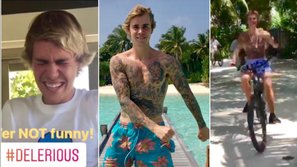 Khoảnh khắc 'trai ngoan' Justin Bieber bóp chân cho mẹ khiến fan nữ muốn 'rụng trứng'