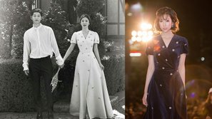 'Thánh đụng hàng' mới của Vpop đây rồi: hết Taeyeon, Suzy, giờ lại diện cả váy trong bộ ảnh cưới của Song Hye Kyo