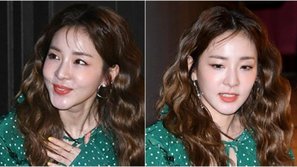 Biểu cảm 'đông cứng' của Dara khi phóng viên hỏi về tình hình của Park Bom hiện tại