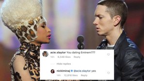 KHÔNG THỂ TIN NỔI: Nicki Minaj bất ngờ xác nhận đang hẹn hò rapper huyền thoại Eminem!