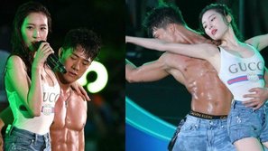 Sunmi cực sexy tại lễ hội nước nhưng chàng vũ công phụ họa 6 múi mới chính là người khiến fan hò hét cuồng nhiệt