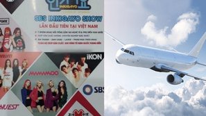HOT: Xuất hiện lịch bay của 6 nhóm nhạc tham gia SBS Inkigayo Hà Nội, riêng một nhóm đã rút khỏi đội hình lineup ban đầu? 