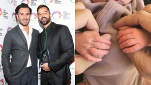Ricky Martin cùng chồng đồng tính hạnh phúc đón con gái đầu lòng