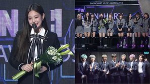 Kết quả Gaon Chart Music Awards lần thứ 8: Jennie (Black Pink) xuất sắc thắng giải nghệ sĩ của năm, TWICE và BTS cùng lập cú đúp!