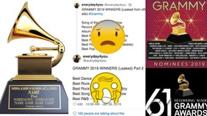 Kết quả Grammy 2019 bất ngờ bị lộ trước thềm trao giải và đây là câu trả lời từ phía ban tổ chức