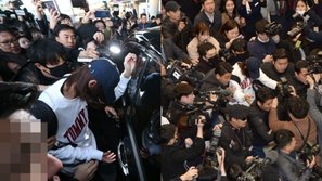 Choáng váng với khung cảnh hỗn loạn tại sân bay quốc tế Incheon ngày Jung Joon Young trở về Hàn Quốc