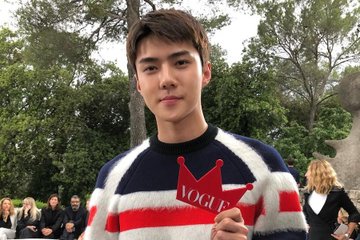 ASTROs Cha Eunwoo NCTs Jaehyun and EXOs Sehun caused major buzz for  their good looks at a Louis Vuitton event  allkpop