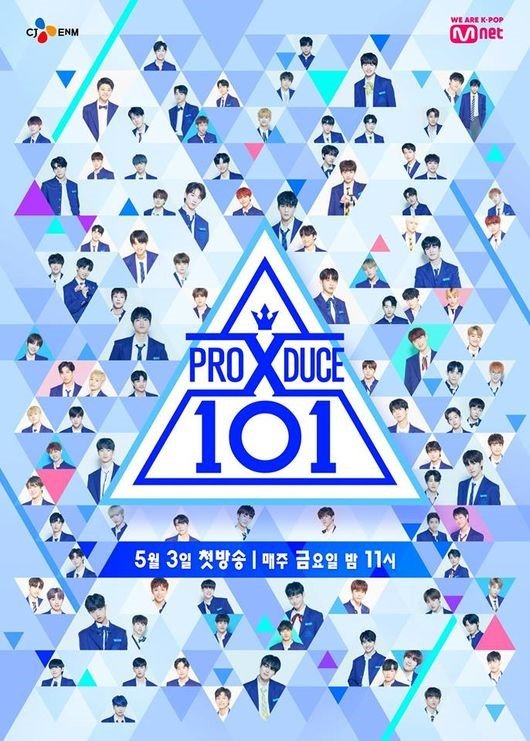 Produce X 101 tiếp tục thống trị BXH TV show hot nhất tuần