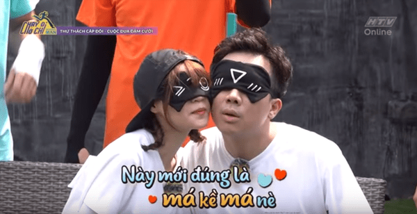 Running Man Vietnam tập 9: khoảnh khắc lãng mạn nhất là BB Trần và Trương Thế Vinh môi-chạm-môi 9