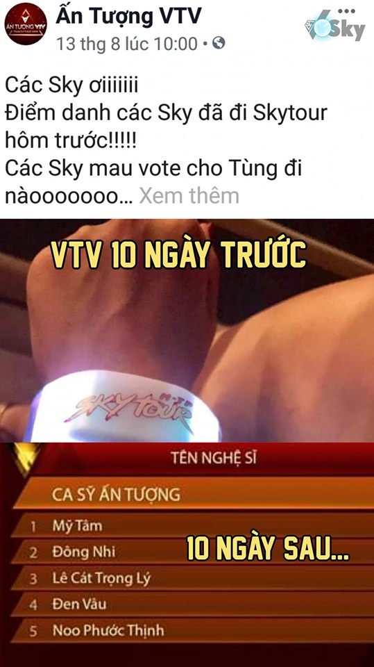 nghi vấn VTV Awards kiếm fam bẩn từ Sơn Tùng M-TP 2