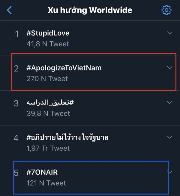 #ApologizeToVietNam No.1 Twitter Hàn, ca khúc cũ của Đạt G bất ngờ hot rần rần trở lại 2