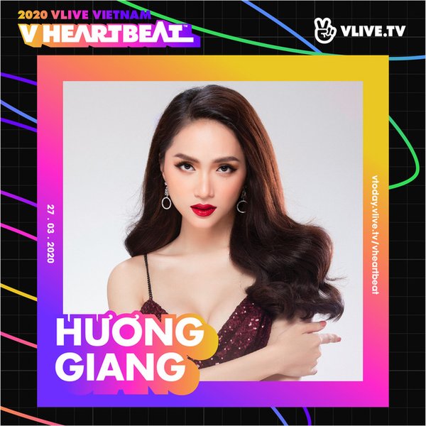 Hương Giang xác nhận tham dự V Heartbeat Live tháng 3/2020 