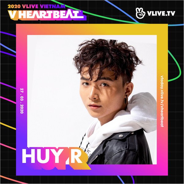 HuyR tham dự V Heartbeat Live tháng 3/2020 