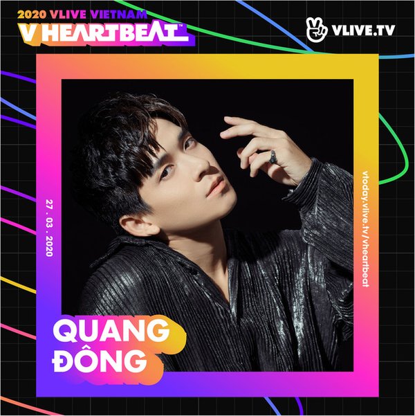 Quang Đông xác nhận tham dự V Heartbeat Live tháng 3/2020 