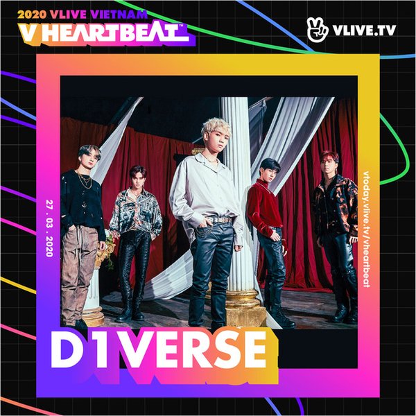 D1Verse xác nhận tham dự V Heartbeat Live tháng 3/2020 