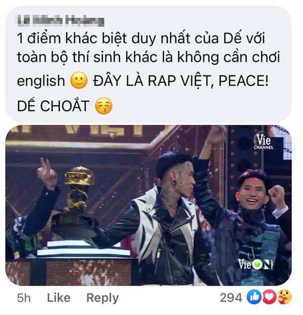 Có 1 điểm đặc biệt ở Dế Choắt khiến khán giả nhận định: học trò Wowy xứng đáng chiến thắng tại Rap Việt hơn cả 2