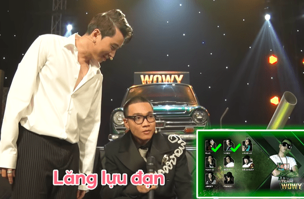 HLV Rap Việt đoán tên thật của các thí sinh